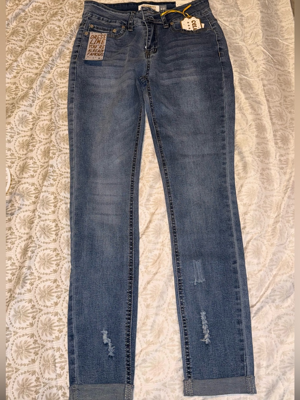 Celebrity Pink Dark Indigo High-Rise Women's Jeans